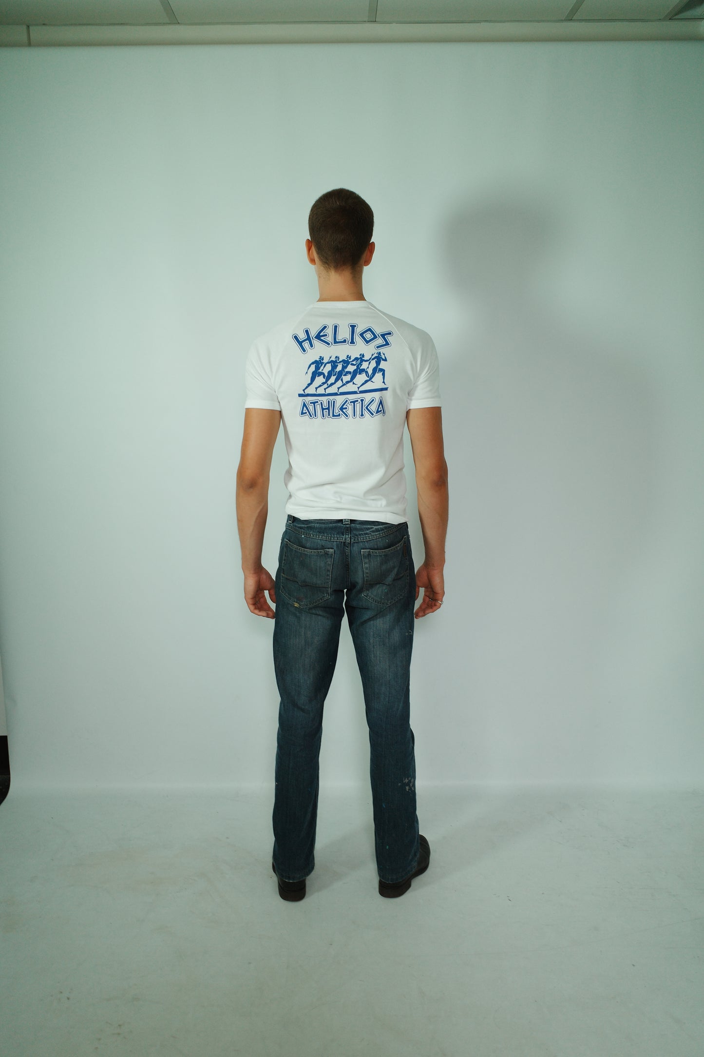 HELIOS CLASSIC T-SHIRT - WHITE