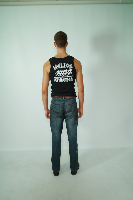 HELIOS SIGNATURE SINGLET - ONYX